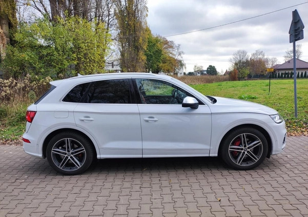 Audi SQ5 cena 176000 przebieg: 80500, rok produkcji 2019 z Strzegom małe 466